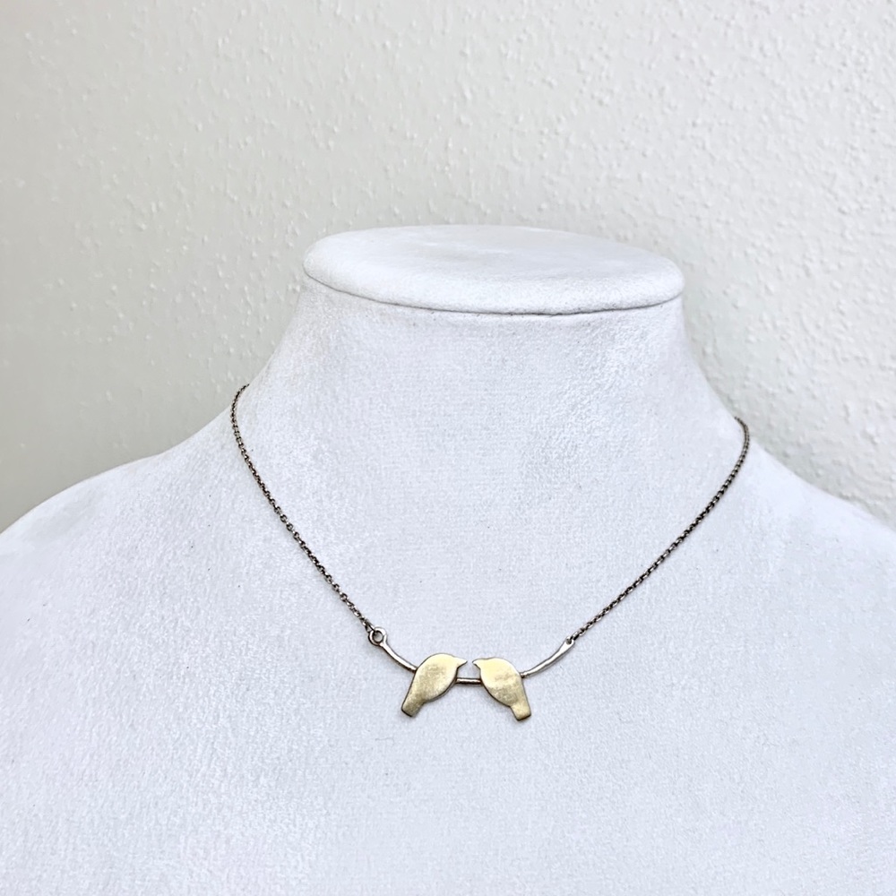 Birds necklace 925